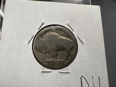 Hobo Buffalo Nickel Coin Modern Carving SKU#D4