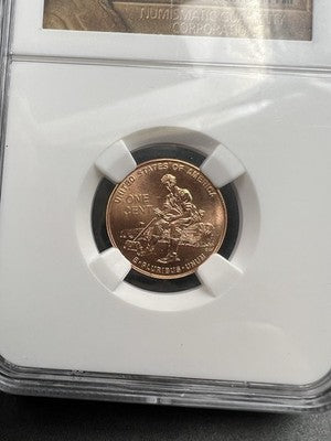 2009 1c Lincoln Formative Years Commemorative Cent Coin MS66 NGC #157
