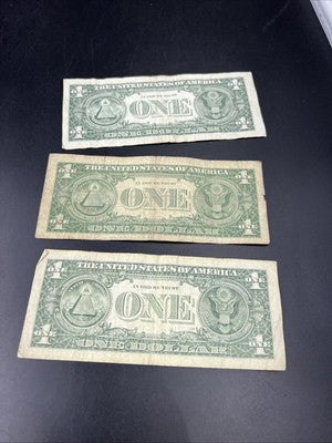 $1 * Star Bill Collector's Lot 1957 $1 cull & 2013 $1 Very Circ & 2017 FRN $1 VG