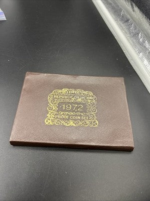1972 India Proof 9 Coin Set