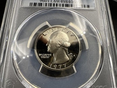 1977 S 25c Washington Clad Proof Quarter Coin PR69 PCGS #669