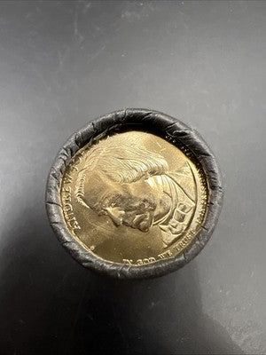 2011 D Andrew Johnson Presidential Dollar US Mint BU Roll 25 Coins