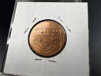 2000 NFL Super Bowl XXXXIV Atlanta Georgia Marta Transit Token CH Uncirculated