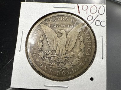 1900 O / CC OMM Morgan Silver Dollar Coin Choice VG Very Good Circ #A