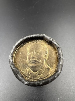 2013 D William Howard Taft Presidential Dollar US Mint BU Roll 25 Coins Unc