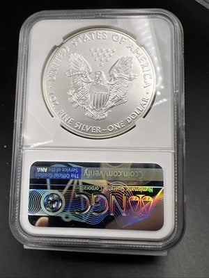 2021 P Emergency Production 1 Oz American Silver Eagle Moy Signature NGC MS70 #2