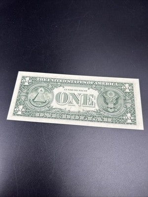 1999 * Star $1 One Dollar Bill FRN Federal Reserve Note CH UNC Neat Serial #36