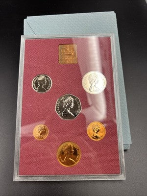 1979 Great Britain Northern Ireland Uncirculated Coin Set in Box