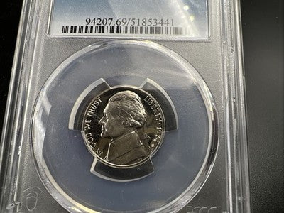 1974 S 5c Jefferson Nickel Proof Coin PCGS PR69 DCAM #441
