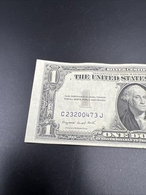 1935 G $1 One Dollar US Silver Certificate XF EF Extra Fine Circ #73
