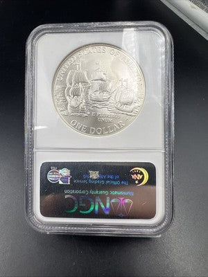 2007 P Jamestown Commemorative Silver Dollar Coin NGC MS70 Gem BU