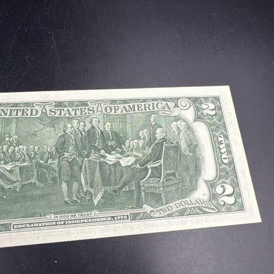 1976 $2 Two Dollar FRN Federal Reserve Note District I Uncirculated #749