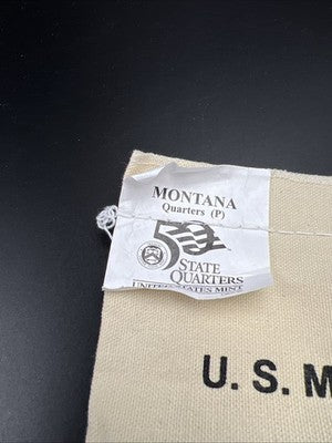 U.S. Mint Bag of 100 2007 P Montana State Statehood Quarters BU UNC