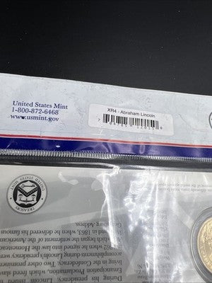 2010 Abraham Mary Todd Lincoln First Spouse $1 Presidential Coin & Medal Set OGP