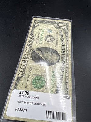FRN Collector's Lot 1950 B $5 & 1950 D $10 Federal Reserve Note Bills Very Circ