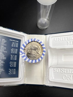 US Mint Certified 2003 D Arkansas State Statehood Quarter Roll BU UNC