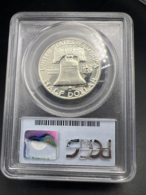 1955 P 50c Franklin Silver Half Dollar Coin PCGS PR66 Gem Proof Certified #687