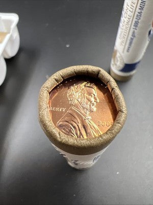50 Coin US Mint BU Roll 2009 P Professional Life Lincoln Commemorative Cents