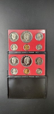 6 Set US OGP Clad Proof Set Lot Collection 1973 - 1978 S - 6 Total sets 30 Coins