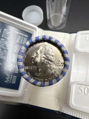 US Mint Certified 2002 P Louisiana State Statehood Quarter Roll BU UNC