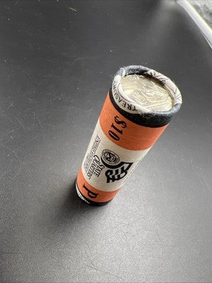 1 Unopened US Mint Unc Roll 2000 P Virginia Statehood Quarter OBW 40 coin