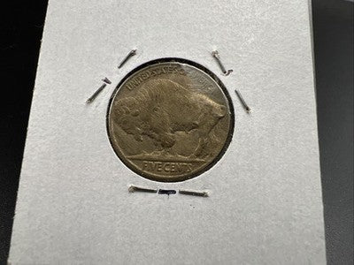 1913 P Type 1 5c Buffalo Five Cents Nickel Coin XF Extra Fine Toned