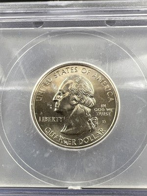 1999 D Georgia State Statehood Quarter Coin MS66 ICG #18