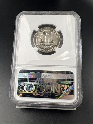 1983 S 25c Washington Proof Copper Nickel Clad Quarter Coin NGC PF69 UCAM #002