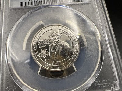 2025 25c Juliette Gordon Low Women's Quarter Coin PCGS MS65 Gem BU