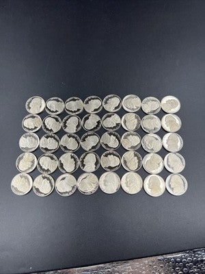 2004 S 5c Keel Boat Jefferson Nickel 40 Coin Roll Choice Proof