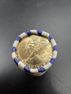 2010 P Abraham Lincoln Presidential Dollar US Mint BU Roll 25 Coins
