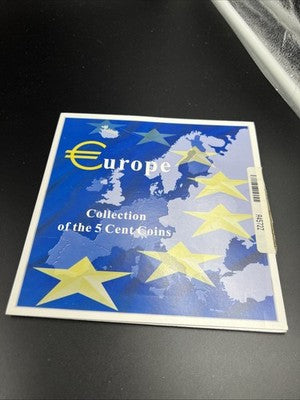Europe European Union Collection of BU UNC 5 Cent Coins