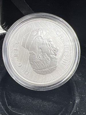 2025 Canada 5 Cents 1 Oz Silver Beaver Coin in Box & COA