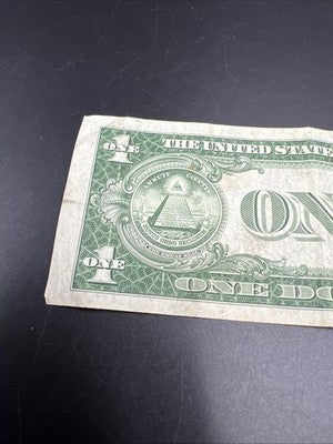 1935 D $1 Wide Margin US Silver Certificate Fine Circ #38