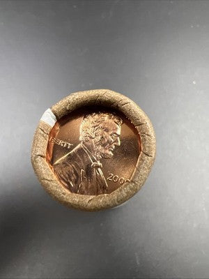 50 Coin US Mint BU Roll 2009 P Formative Years Lincoln Commemorative Cents
