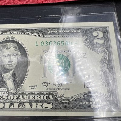 2013 * Star $2 Two Dollar FRN Federal Reserve Note Choice UNC
