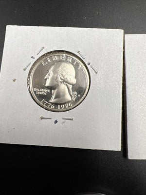 Bicentennial Collector's set 40% Silver Proof 25c & CU-NI Proof 1976 25c & 50c