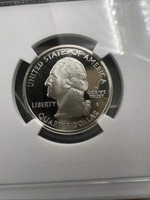 2003 S Maine State Statehood Silver Quarter Coin NGC PF69 UCAM #235
