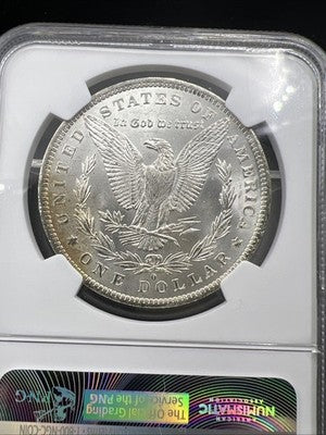 1884 O $1 Morgan Silver Dollar Coin NGC MS64 + Plus Choice BU Certified