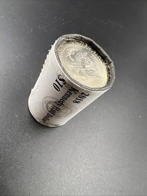 2018 P JFK 50c Kennedy Half Dollar US Mint OBW Roll US 20 Coins BU UNC