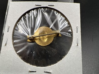 Wendel Willkie Miniature Bust Pin Used