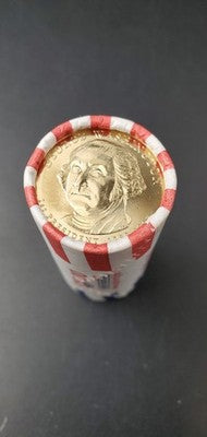 2007 P George Washingt Presidential Dollar US Mint BU Roll 25 Coins Uncirculated