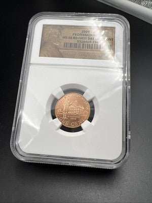 2009 1c Lincoln Professional Life Commemorative Cent Coin MS66 NGC #196