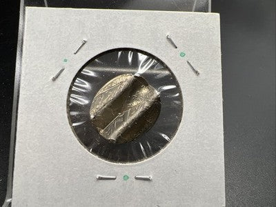 Waffled Cancelled 2006 D 10c Roosevelt Dime Coin SK#a