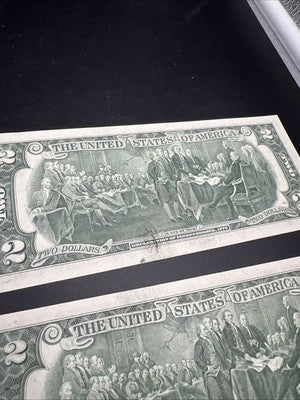 4 Consecutive 1976 $2 Two Dollar FRN Federal Reserve Notes CH UNC #25