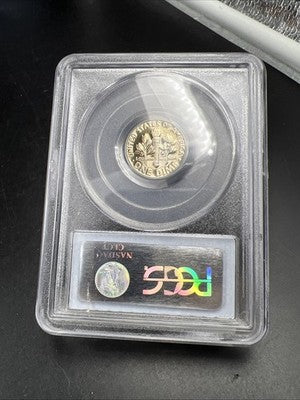 1977 S 10c Roosevelt Copper Nickel Dime Coin PCGS PR69 DCAM #851