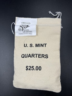 U.S. Mint Bag of 100 2005 D Oregon State Statehood Quarters BU UNC