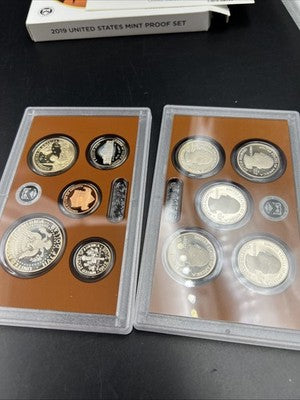 2019 US Mint Clad Proof Set OGP - No W 1c