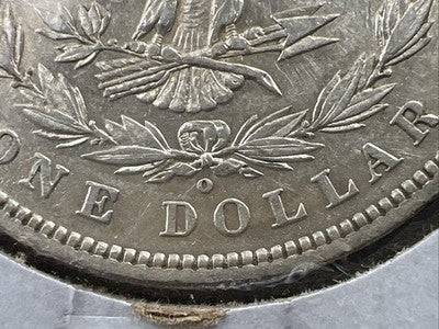 1880 O Morgan Dollar Coin Micro o Variety Morgan Dollar XF EF Details SK#A