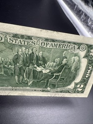 1976 $2 Two Dollar Bicentennial FRN Federal Reserve Note CH AU #53
